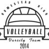 Volleyball Template DNT001 BW Thumbnail