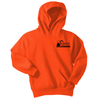 PC90YH - Youth Core Fleece Pullover Hooded Sweatshirt Thumbnail