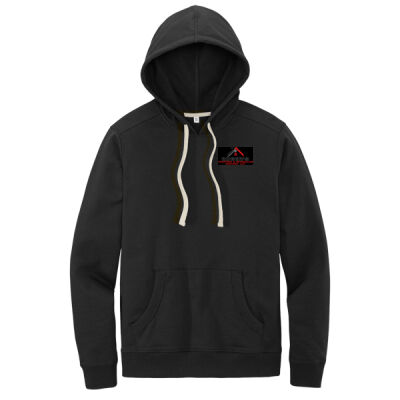 DT810 Black Letters with White Storke  - Re Fleece Hoodie Thumbnail