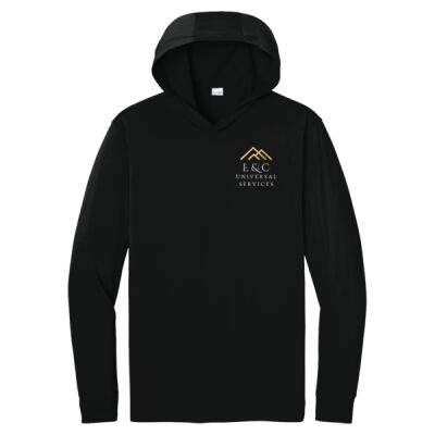 UPF Long Sleeve Hooded - Workwear Pro Long Sleeve Hooded Tee Thumbnail