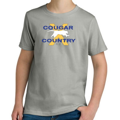 Youth Cougar X-Country - Cotton Tee Thumbnail