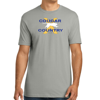Adult Cougar X-Country - Adult Cotton Tee Thumbnail