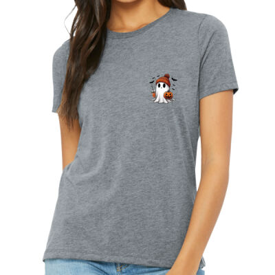 Ghost Shirt - Women's Relaxed Triblend Tee Thumbnail