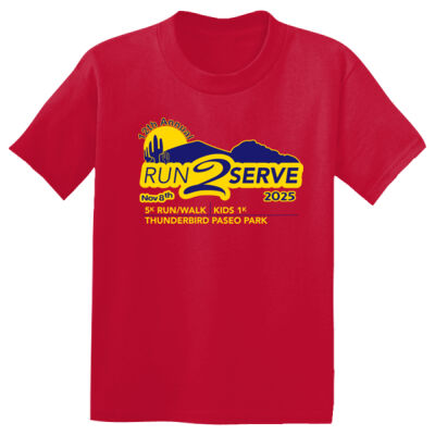 Youth Run 2 Serve - Youth PosiCharge ® Competitor Tee Thumbnail