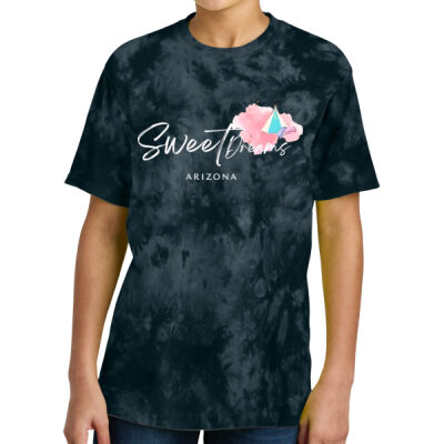 Youth Tye Dye- White font Thumbnail