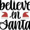 SVG Believe in Santa 2 Thumbnail