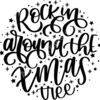 SVG Rocking Around the Xmas Tree Thumbnail