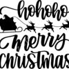 SVG Hohoho Merry Christmas Thumbnail
