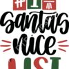 SVG 1 Santas Nice List Thumbnail