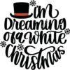 SVG Im Dreaming of a White Christmas Thumbnail