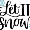 SVG Lets it Snow Thumbnail