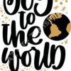 SVG Joy to the World Gold Thumbnail