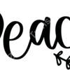 SVG Peace  Thumbnail