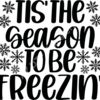 SVG Its the Season to be Freezin Thumbnail