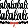 SVG Falalalala Falalalala Thumbnail