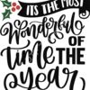 SVG Its the Most Wonderful Time of the Year Thumbnail
