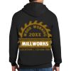 Ultimate Cotton ® Full Zip Hooded Sweatshirt Thumbnail